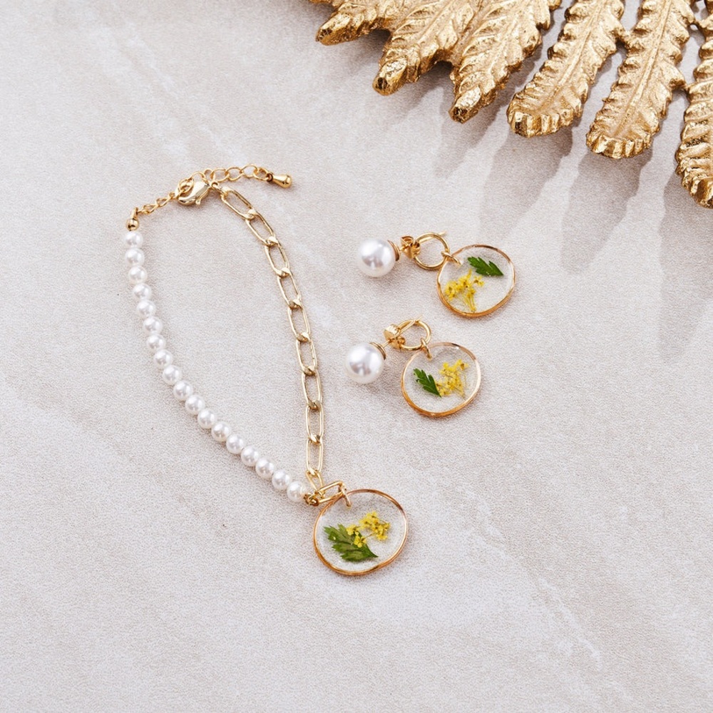 Midsummer Nights Dream Collection: Helena Charm Bracelet and Earrings